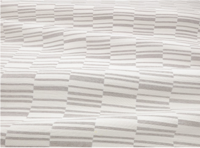 Veranda Offset Silverbirch Fabric by Mark Alexander 