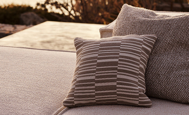 Veranda Panama Gunmetal Fabric by Mark Alexander 