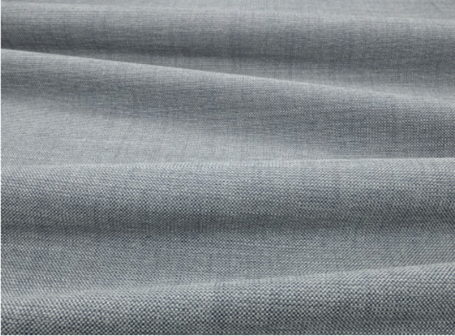 Veranda Soft Carbon Grey Fabric by Mark Alexander 