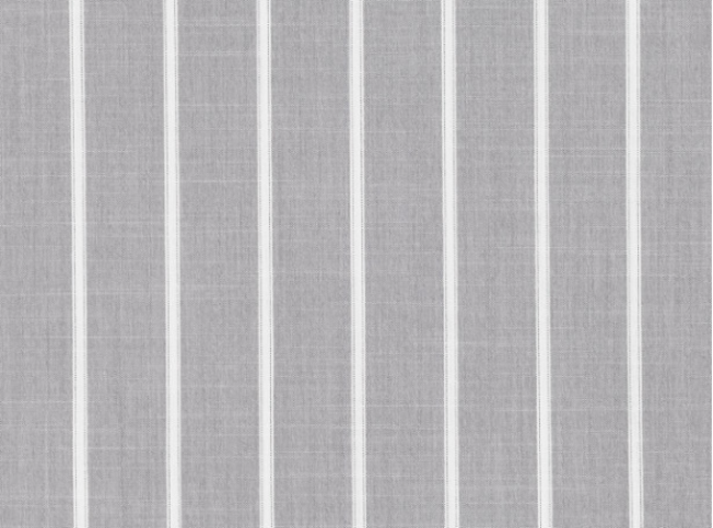 Veranda Ticking Silverbirch Fabric by Mark Alexander 