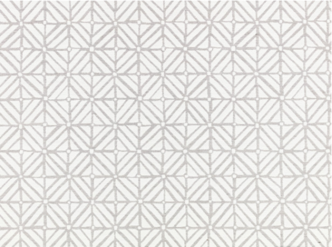 Veranda Tile Silverbirch Fabric by Mark Alexander 