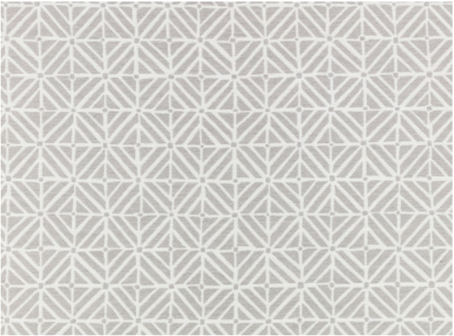 Veranda Tile Silverbirch Fabric by Mark Alexander 