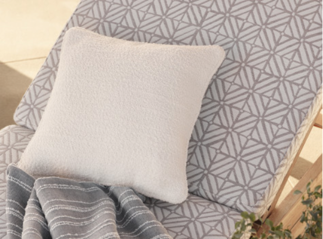 Veranda Tile Silverbirch Fabric by Mark Alexander 