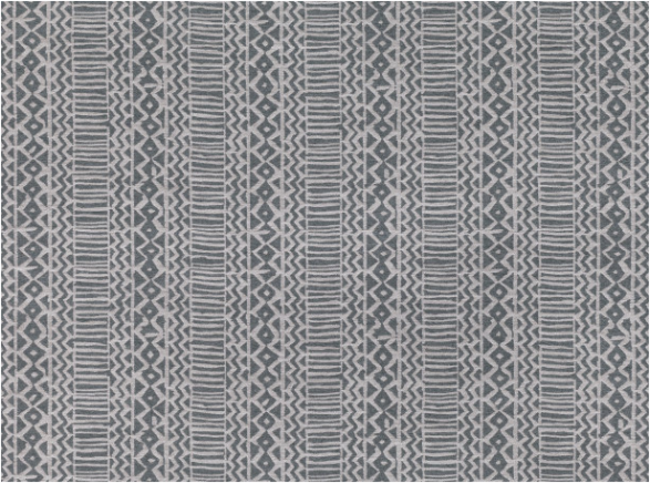 Veranda Zigzag Driftwood Fabric by Mark Alexander 