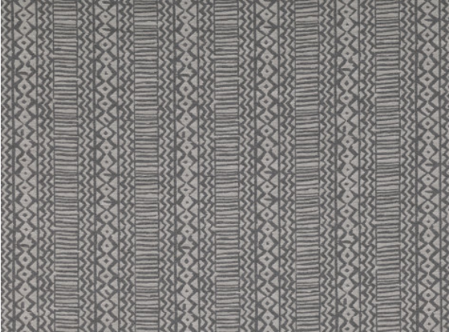 Veranda Zigzag Driftwood Fabric by Mark Alexander 
