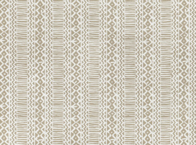 Veranda Zigzag Sand Fabric by Mark Alexander 