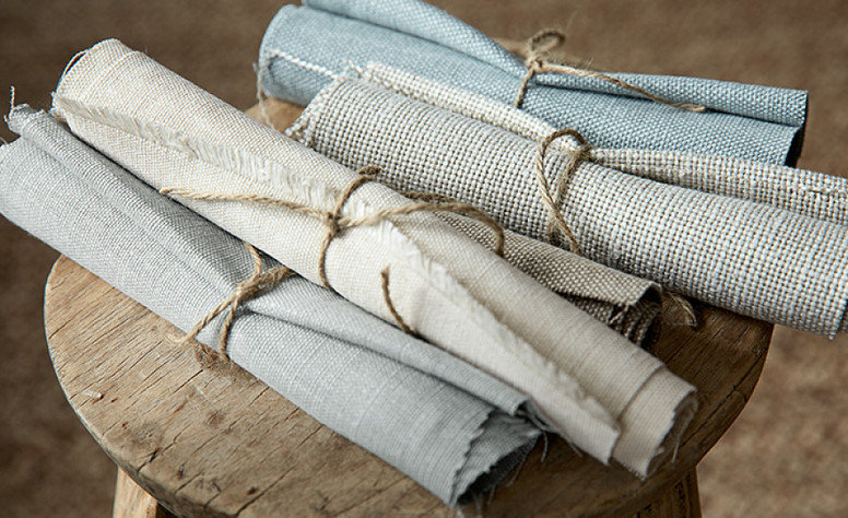 Vintage Plaster Fabric by Mark Alexander 