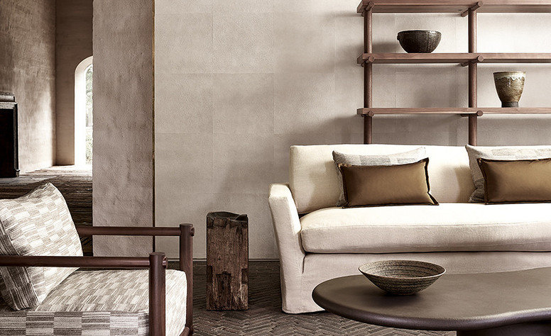 Washi Moonrock Wallcovering by Mark Alexander