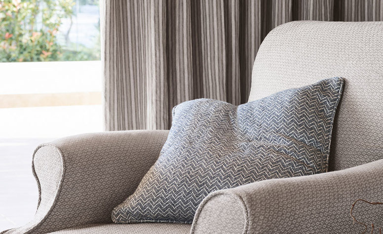 Windward Cement Fabric by Mark Alexander 