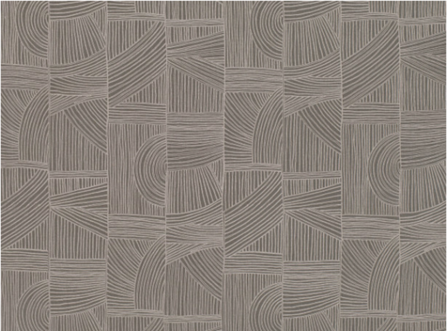 Woodgrain Gunmetal Fabric by Mark Alexander 