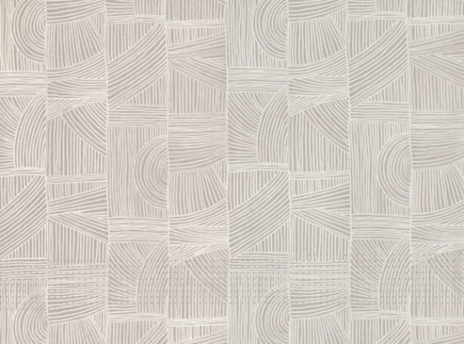 Woodgrain Silverbirch Fabric by Mark Alexander 
