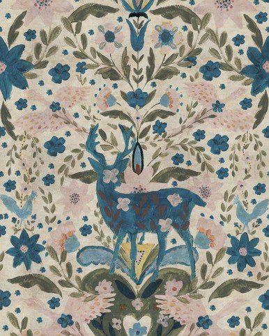 Der König Light Blue Wallpaper by Mind the Gap