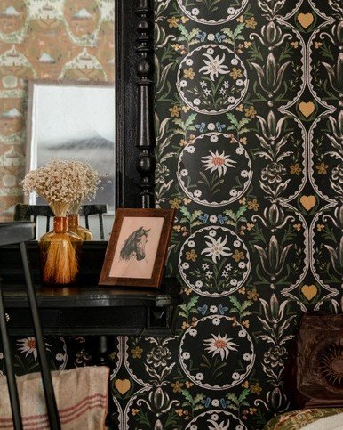 Edelweiss Cypress Green Wallpaper by Mind the Gap