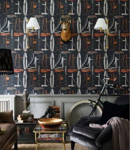 Equestrian Equipment Wallpaper by Mind the Gap