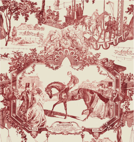 Grand Prix Smokey Red Wallpaper by Mind the Gap