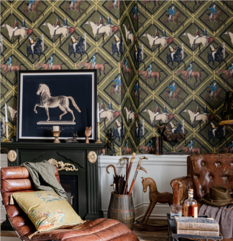 Gymkhana Grey Wallpaper by Mind the Gap