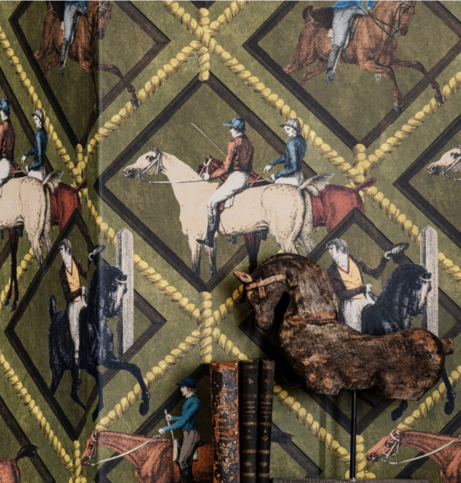 Gymkhana Grey Wallpaper by Mind the Gap