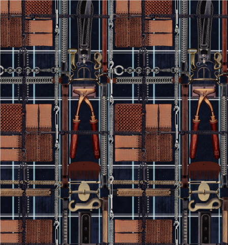 Harnessmaker's Atelier Dark Wallpaper by Mind the Gap
