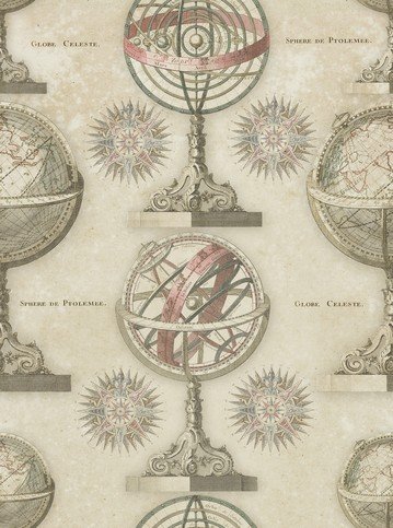 Armillary Wallpaper by Mind The Gap 