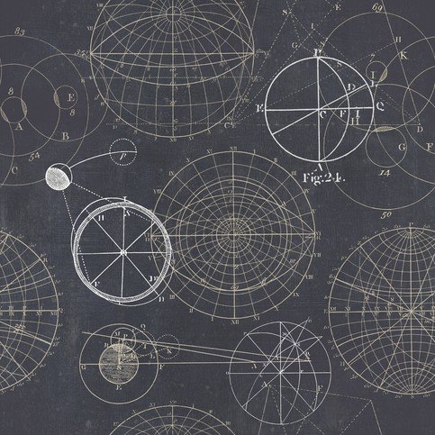 Astronomy Blue Wallpaper by Mind The Gap 