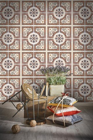 Byzantine tile Wallpaper by Mind The Gap 