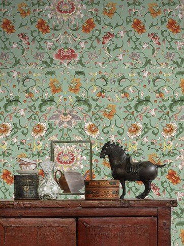Chinese Floral Wallpaper by Mind The Gap 