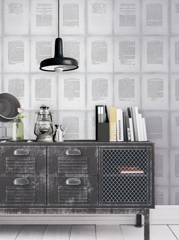 Inside Book Wallpaper by Mind The Gap 