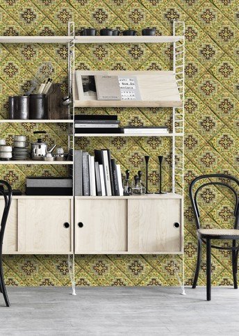 Italian Tile Wallpaper by Mind The Gap 