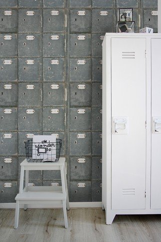Locker Room Wallpaper by Mind The Gap 
