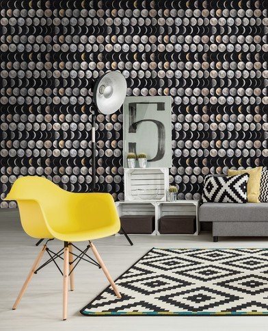 Moon Phases Wallpaper by Mind The Gap 
