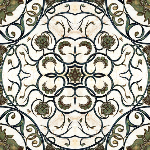 Organic Tile Wallpaper by Mind The Gap 