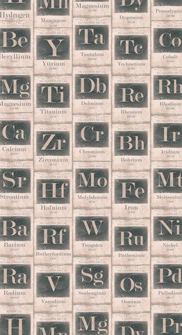 Periodic Table Sand Wallpaper by Mind The Gap 