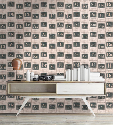 Periodic Table Sand Wallpaper by Mind The Gap 
