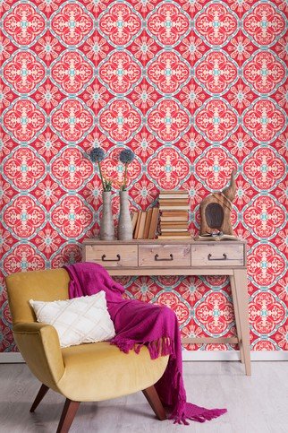 Rufous Tile Wallpaper by Mind The Gap 