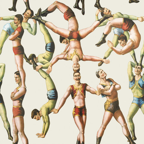 The Acrobats Wallpaper by Mind The Gap 
