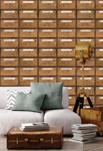Vintage Pharmacy Wallpaper by Mind The Gap 