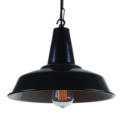 Mullan Lighting Hex Black Pendant
