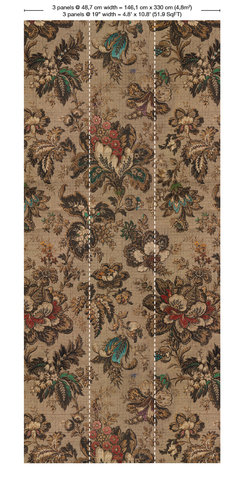 Big Pattern Bogor Mural Wallcovering by NLXL 