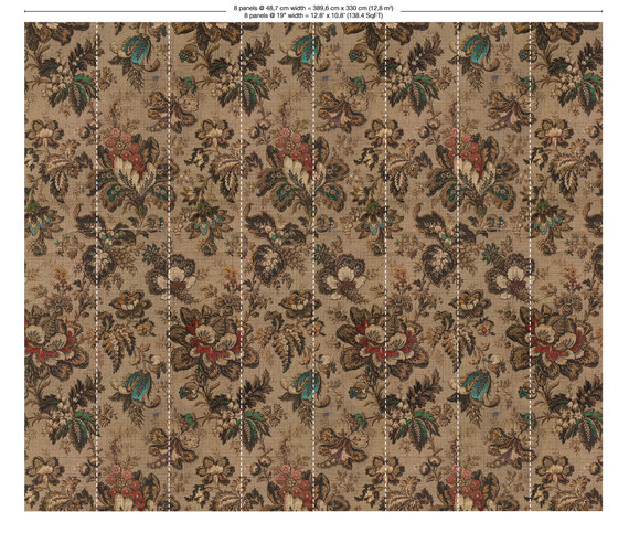 Big Pattern Bogor Mural Wallcovering by NLXL 