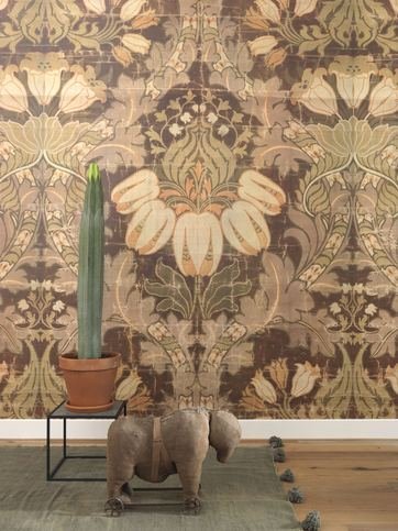 Big Pattern Luther Mural Wallcovering by NLXL 