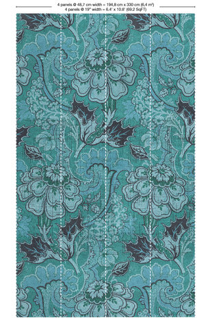 Big Pattern Paola Mural Wallcovering by NLXL 