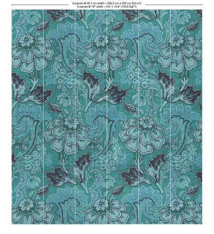 Big Pattern Paola Mural Wallcovering by NLXL 