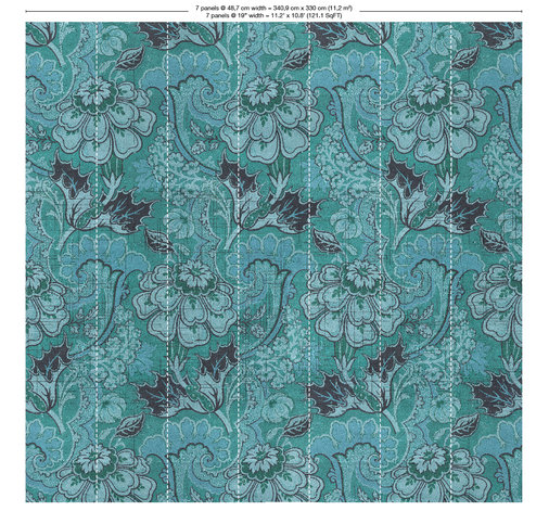 Big Pattern Paola Mural Wallcovering by NLXL 
