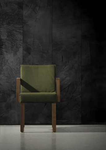 Black Wallcovering by NLXL 