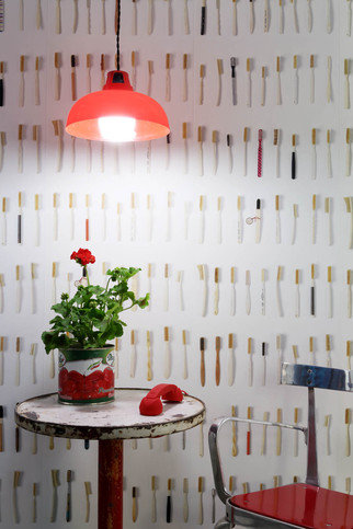 Brushes Small Wallcovering by NLXL 