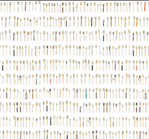 Brushes Small Wallcovering by NLXL 