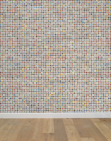 Crown Caps White Wallcovering by NLXL 