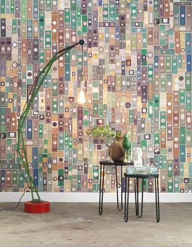 Microscopic Slides Wallcovering by NLXL