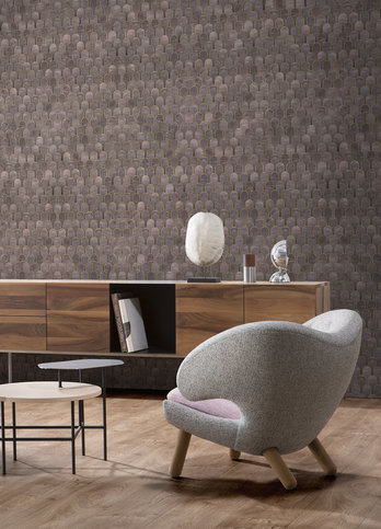 Nizwa Amethyst Wallcovering by NLXL 
