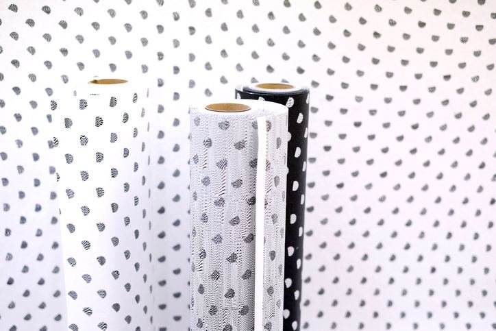 Particles White Wallcovering by NLXL